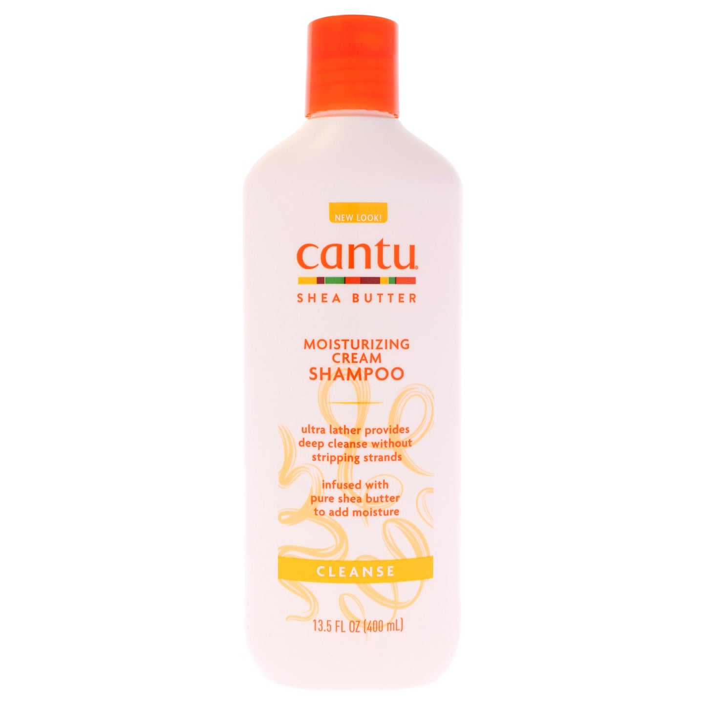 Misty Rose Cantu Shea Butter Shampoo Moisturizing Cream 13.5 Ounce (Pack of 6)