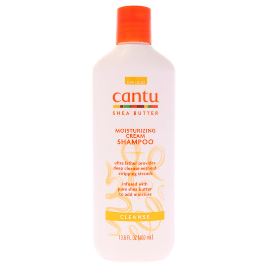 Misty Rose Cantu Shea Butter Shampoo Moisturizing Cream 13.5 Ounce (Pack of 6)