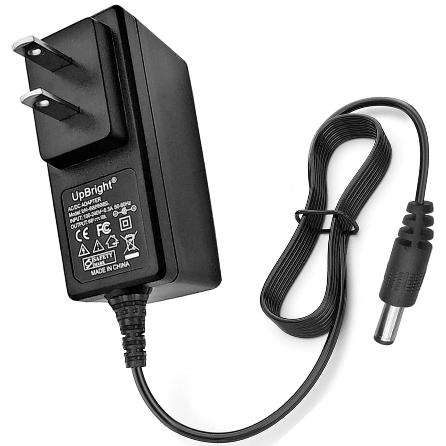 White Smoke UpBright 15V AC/DC Adapter Compatible with Andis Supra ZR II DBLC DBLC-2 79072 79066 201246 Li-Ion Battery Clipper Beard Trimmer 79025 79005 AN 79000 79010 79100 SPG150120U TAV03-1501200 Power Charger