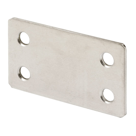 Light Gray Sentry Supply 658-4034 Alcove Clips, 1/4 In. Offset, Cast Stainless Steel, Satin Finish (Single Pack)