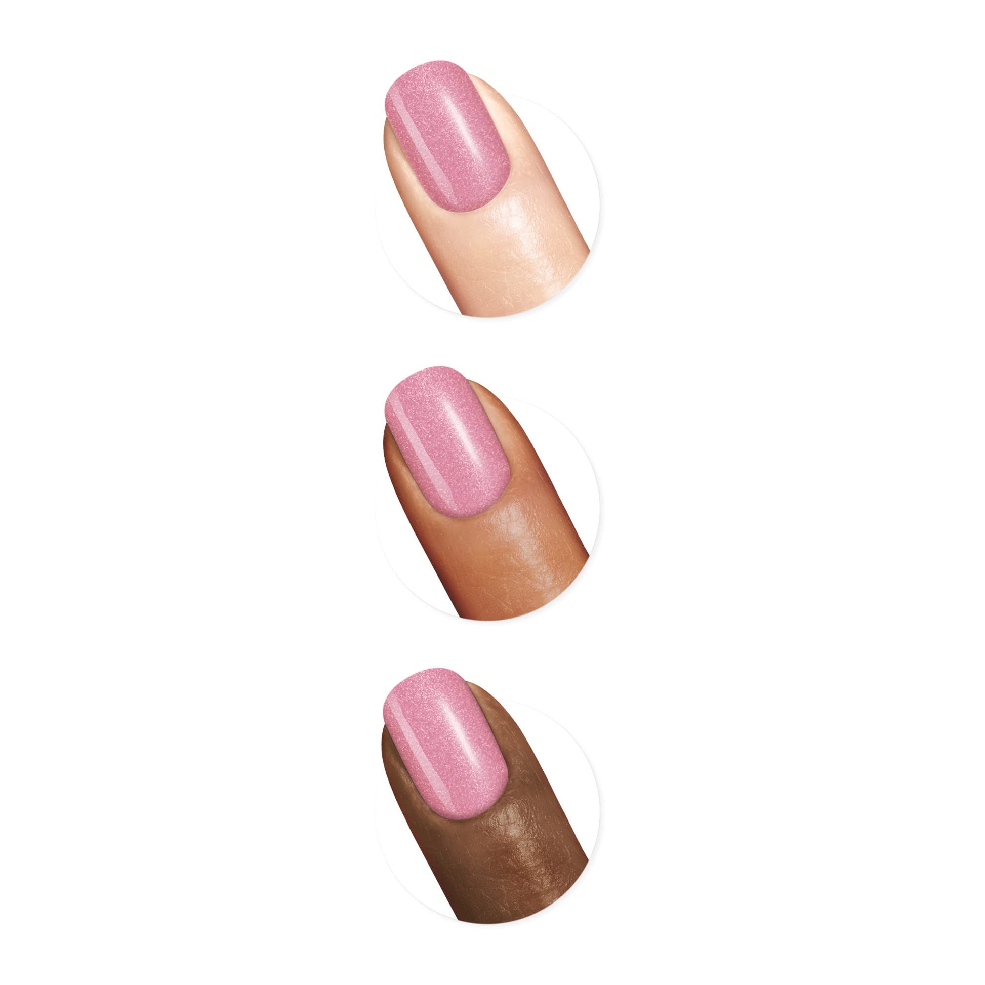 White Smoke Sally Hansen Good.Kind.Pure Nail Polish 250 Pink Sapphire 0.33 fl oz (Pack of 1)