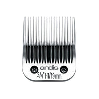 White Smoke Andis 63980 UltraEdge Detachable Blade Size 3/4" HT – Carbon Steel Pet Clipper Blade, 3/4" Cut Length, Professional Grooming Performance