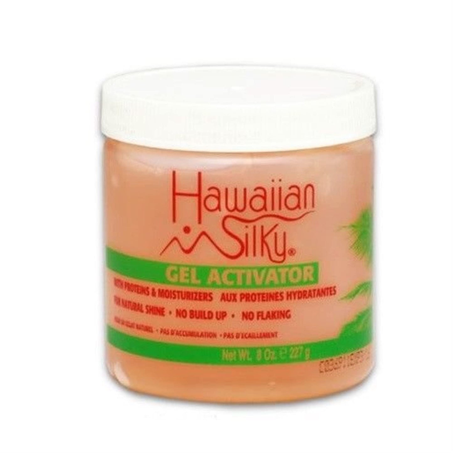 White Smoke Hawaiian Silky Hawaiian silky gel activator 8 ounce, Pink, 8 Ounce