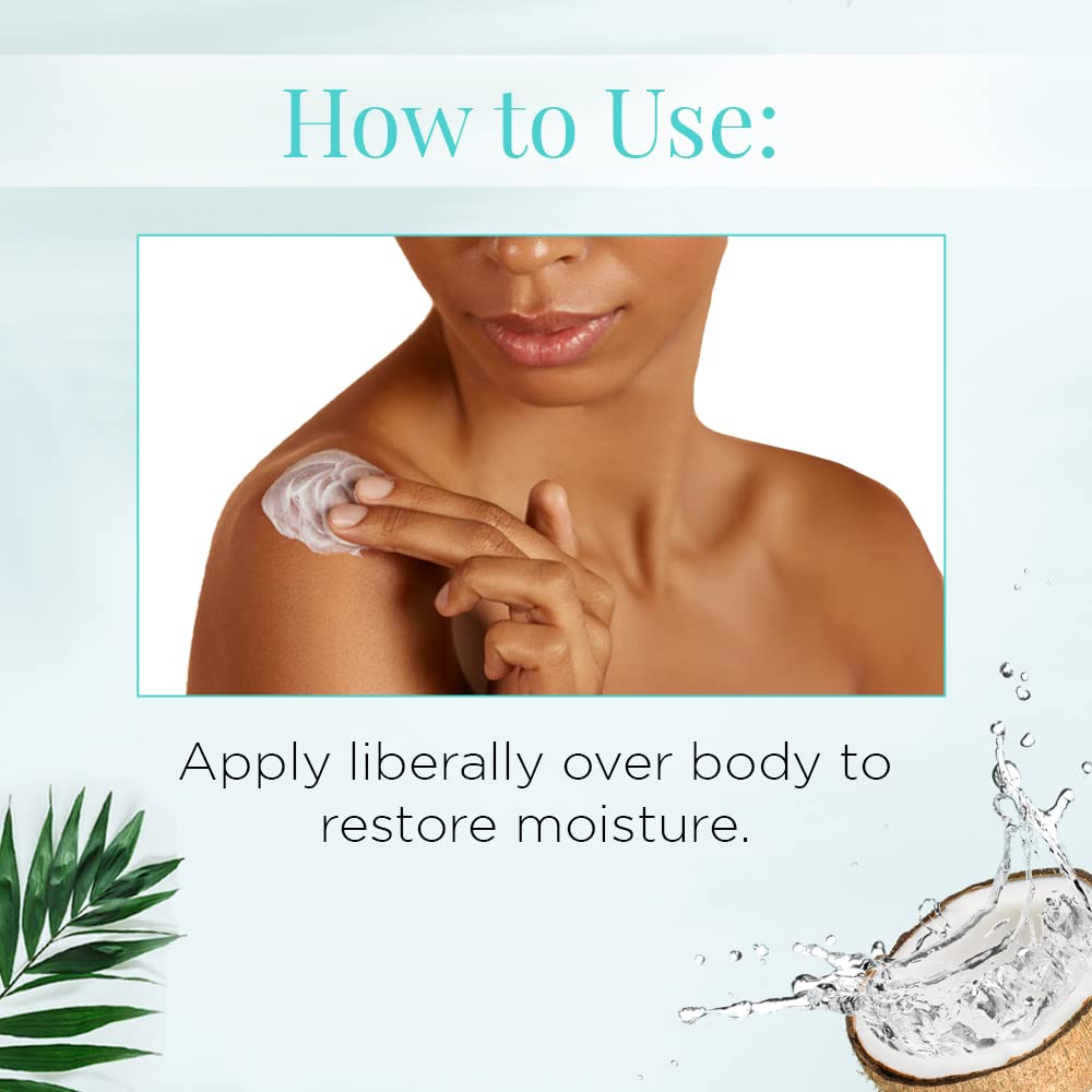 Alice Blue Body Drench Body Lotion for Women, Coconut Water – Hydrating Coconut Lotion for Dry Skin, Moisturizer Skin Care, 16.9 fl oz
