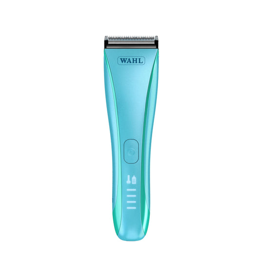 White Smoke Wahl Pro Animal Motiva2 - Professional Pet Clipper for Dogs, Cats & Horses - Cordless - Digital Display with LED Indicator - Textured Grip - Easy to Carry & Travel Lock - Blue Ivy