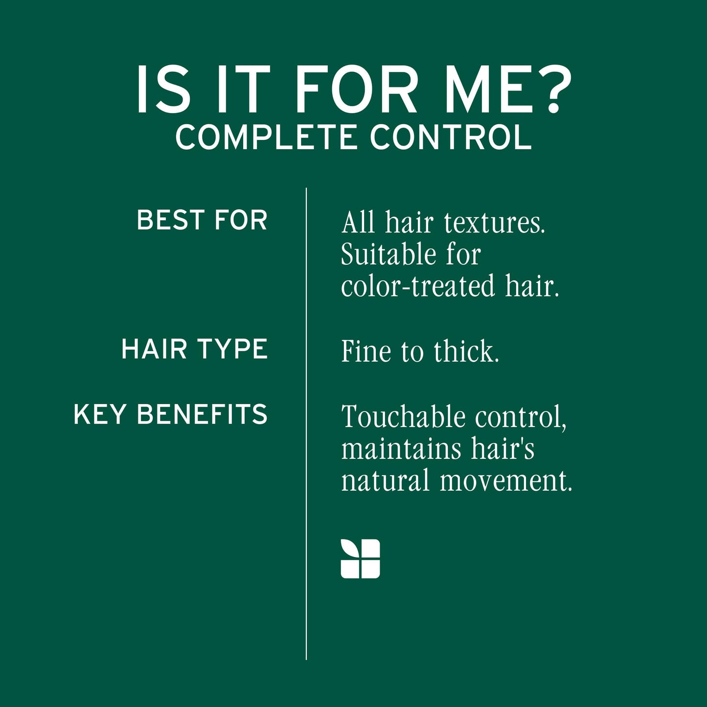 Dark Slate Gray Biolage Complete Control Hairspray - Zero Stickiness, Quick-Drying, Medium-Hold, Control Flyaways, Vegan, Paraben & Silicone-Free, 10 Fl Oz