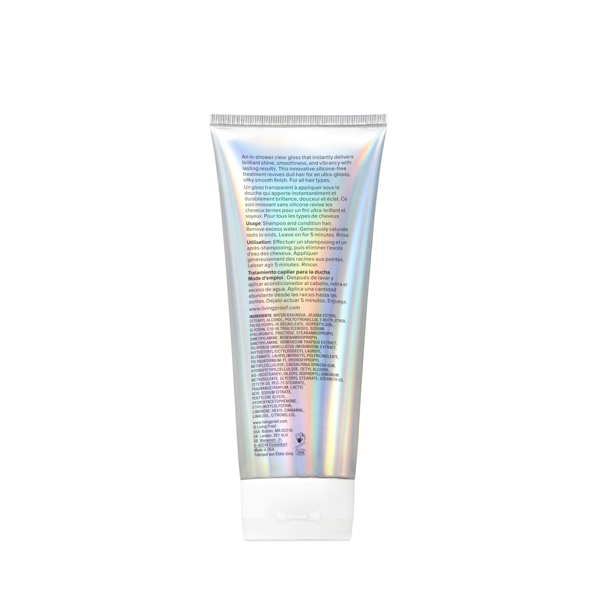 White Smoke Living Proof Perfect hair Day High-Shine Gloss