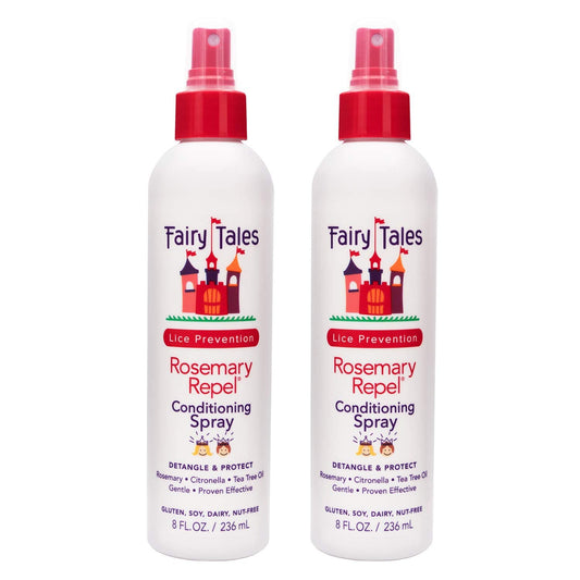 White Smoke Fairy Tales Rosemary Repel Conditioning Spray 8 oz Pack of Two