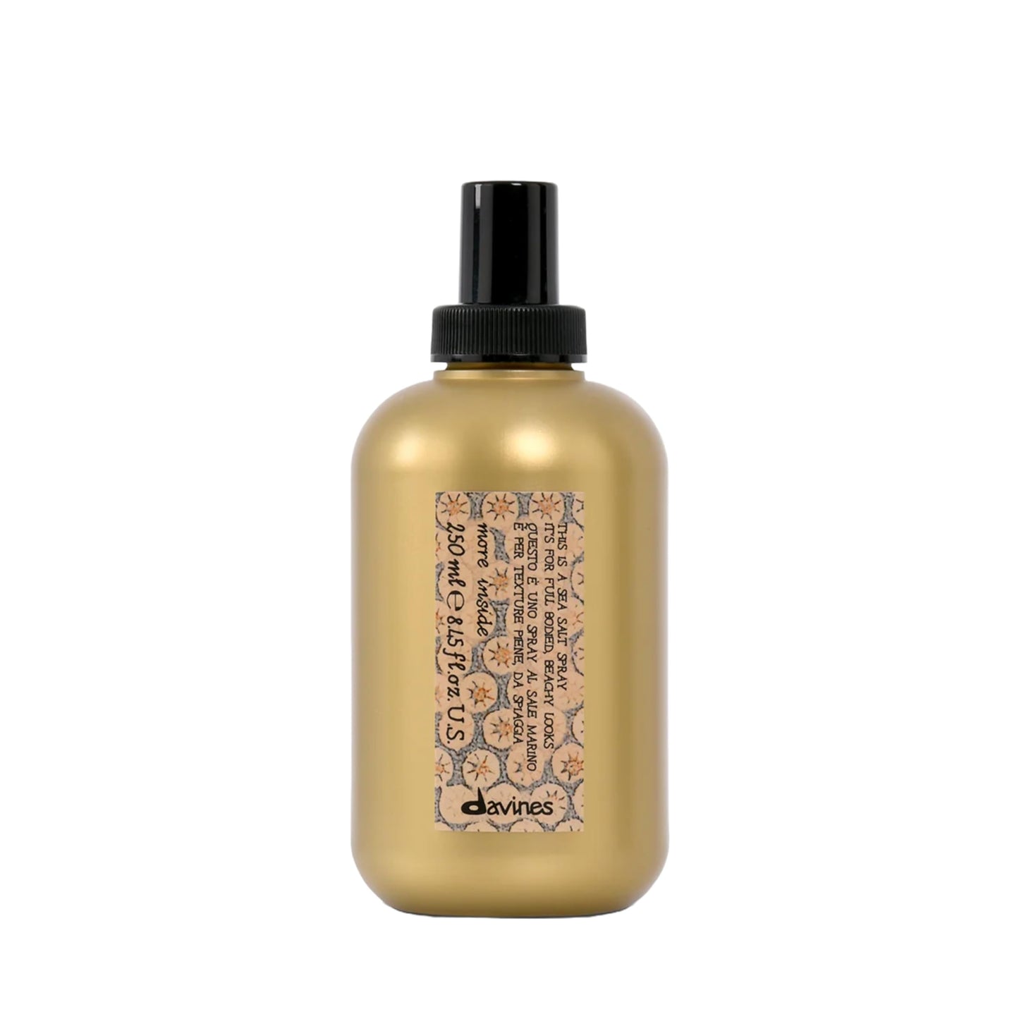 White Smoke Davines This Is A Sea Salt Spray, Light Hold Beachy Waves & Texture - Adds Gritty Texture & Volume for Tousled Looks - Matte Finish, 8.45 Fl Oz