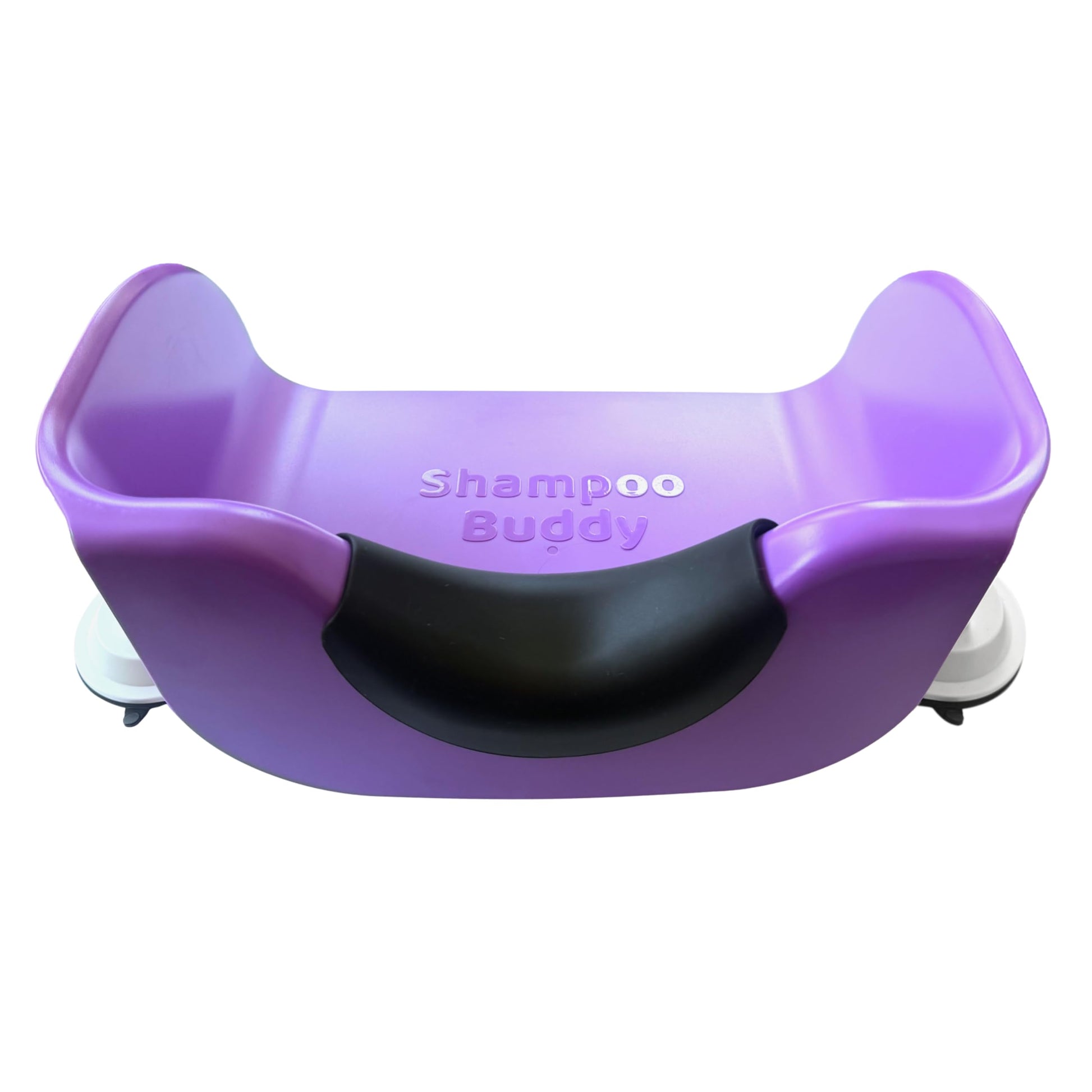 White Smoke Shampoo Buddy Portable Hair Wash Basin for Children, Toddlers, Kids, Teens | Portable Shampoo Bowl for use on Bathtub or Sink (Purple)