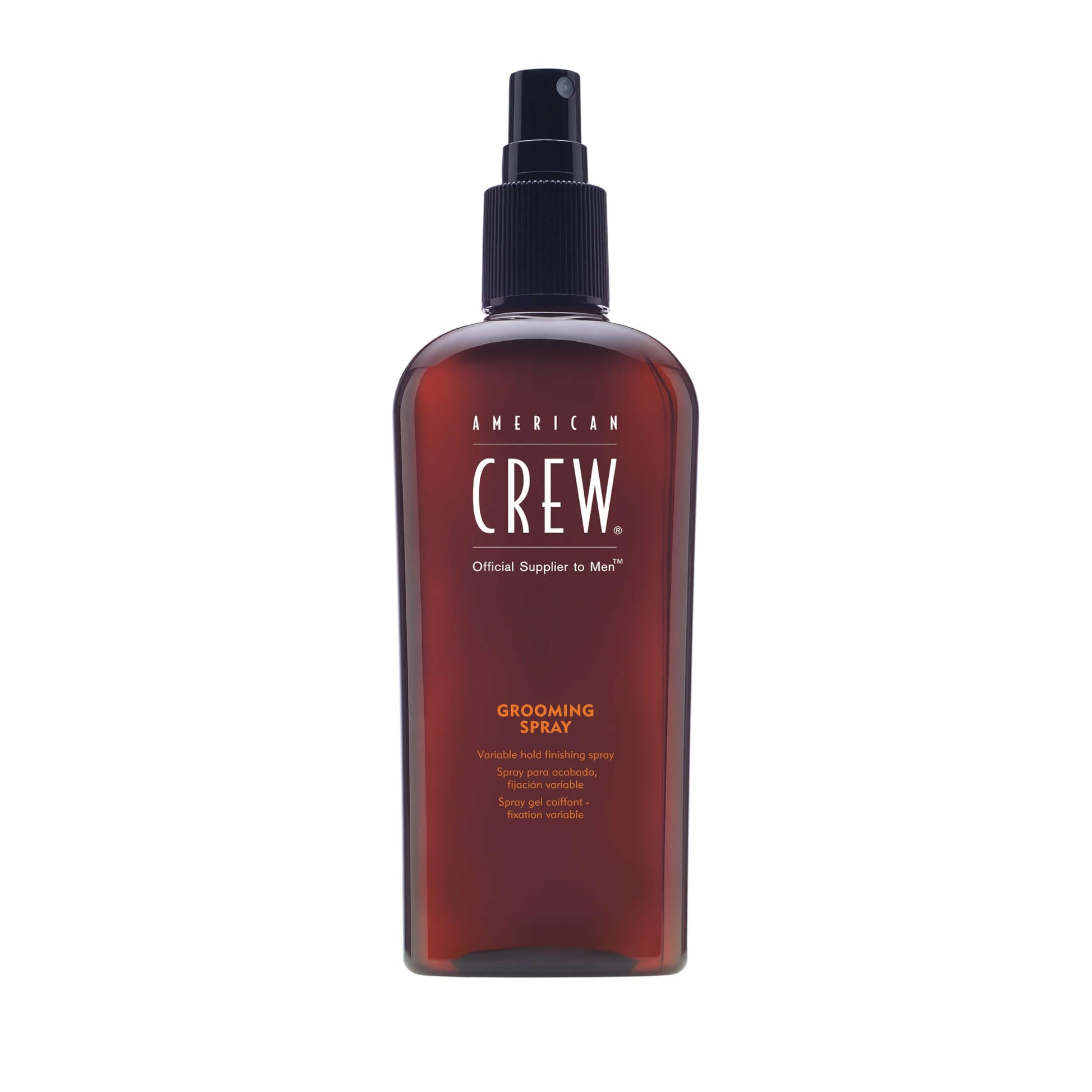 White Smoke American Crew Men's Hair Spray, Variable Hold Grooming Styling Product, 8.45 Fl Oz