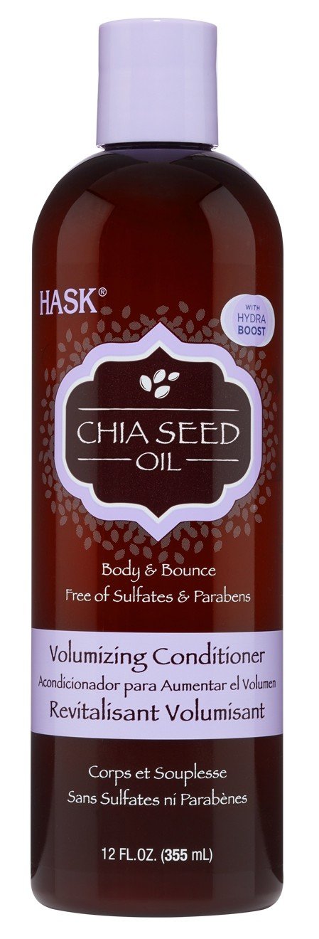 White Smoke Hask Conditioner Chia Seed Oil Volumizing 12 Ounce (355ml) (2 Pack)
