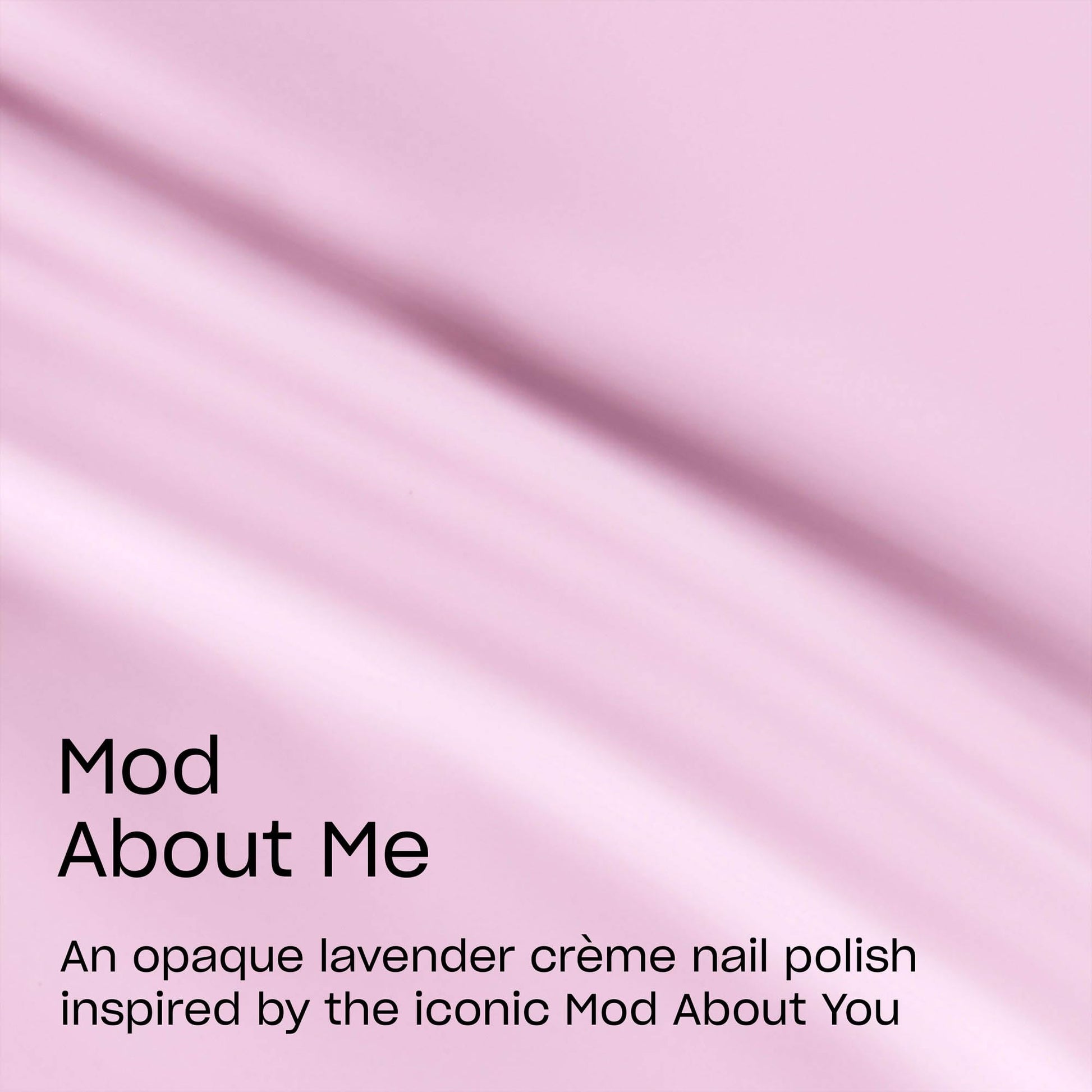 Thistle OPI Nail Lacquer Mod About Me | Opaque Soft Cool Lilac Purple Crème Chip Resistant Nail Polish | The New OPIcons Collection | Spring 2026
