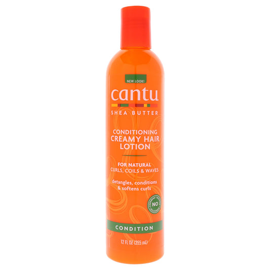 Coral Cantu Conditioning Creamy Hair Lotion with Shea Butter for Natural Hair, 12 fl oz