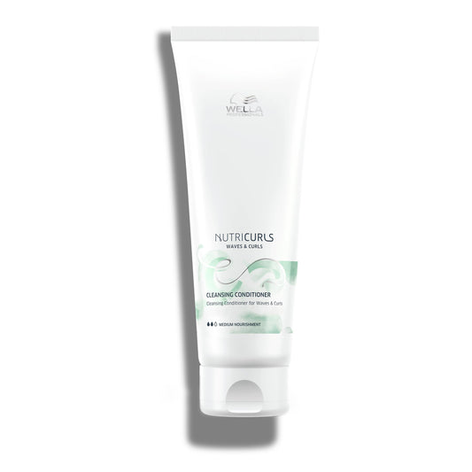 White Smoke Wella Professionals Nutricurls Cleansing Conditioner for Waves and Curls | Nourish and Define Curly Hair | 8.4 Fl Oz