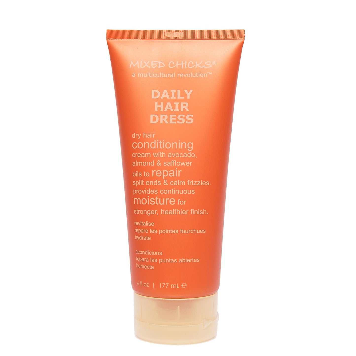 White Smoke Mixed Chicks Daily Hair Dress for Dry and Brittle Hair, 6 fl. oz.
