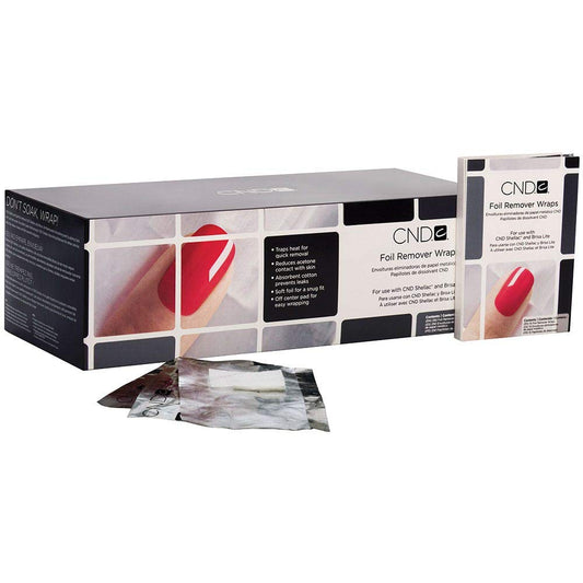 White Smoke CND Foil Remover Wraps, 250 Pack