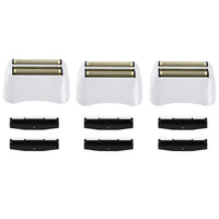 White Smoke 3 Pack Shaver Replacement Foil and Cutters compatible with"andis #17150 shaver foil replacement" Golden