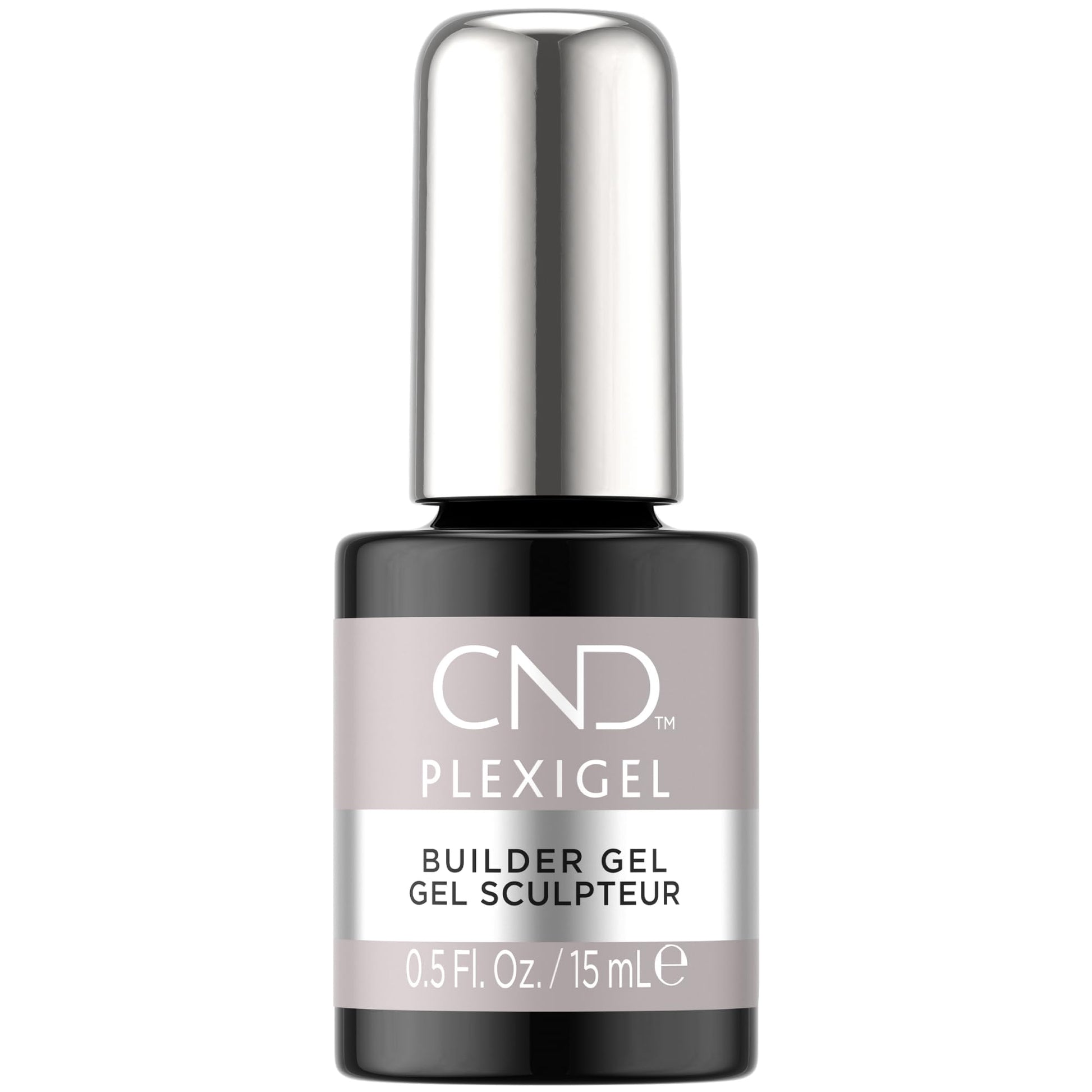 White Smoke CND Plexigel Color Builder Gel Oat Milk 0.5oz