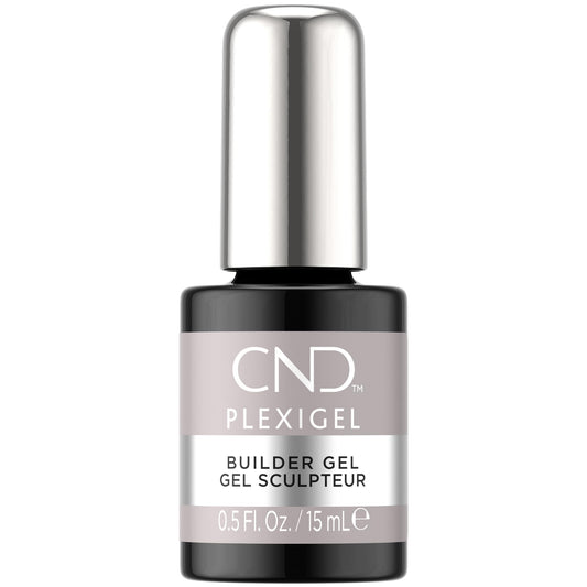White Smoke CND Plexigel Color Builder Gel Oat Milk 0.5oz