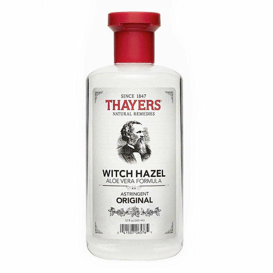 Lavender Thayers Witch Hazel with Aloe Vera, Original Astringent 12 oz (Pack of 3)