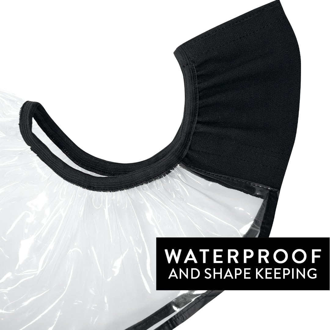 White Smoke Betty Dain Hair Funnel For Upright Position Washing/Shampooing, Comfortable Alternative for Elderly, Handicapped, or Individuals With Neck Problems, Diverts Water into Bowl or Sink