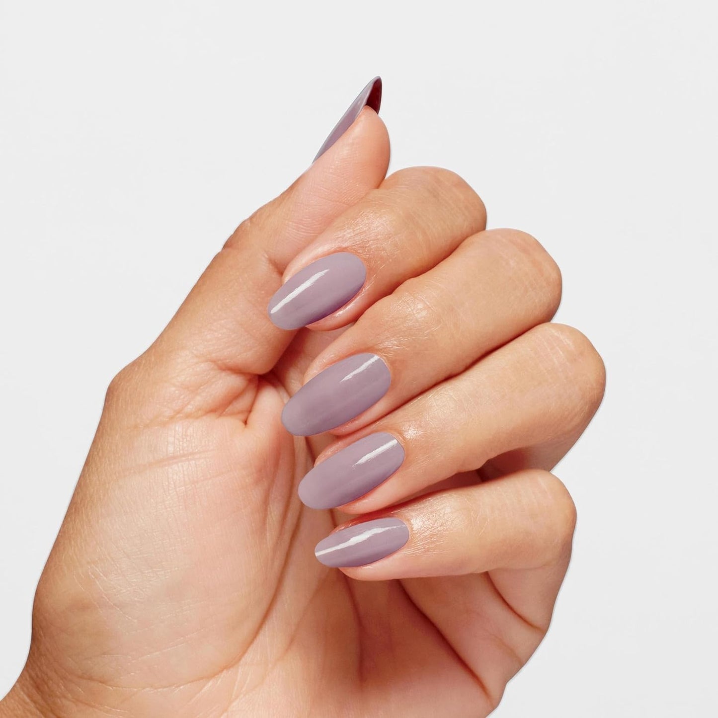 Lavender OPI Infinite Shine Don't Bossa Nova Me Around | Opaque Soft Beige Crème Long Wear Gel Like Nail Polish | Vegan, Long Lasting, Streak Free