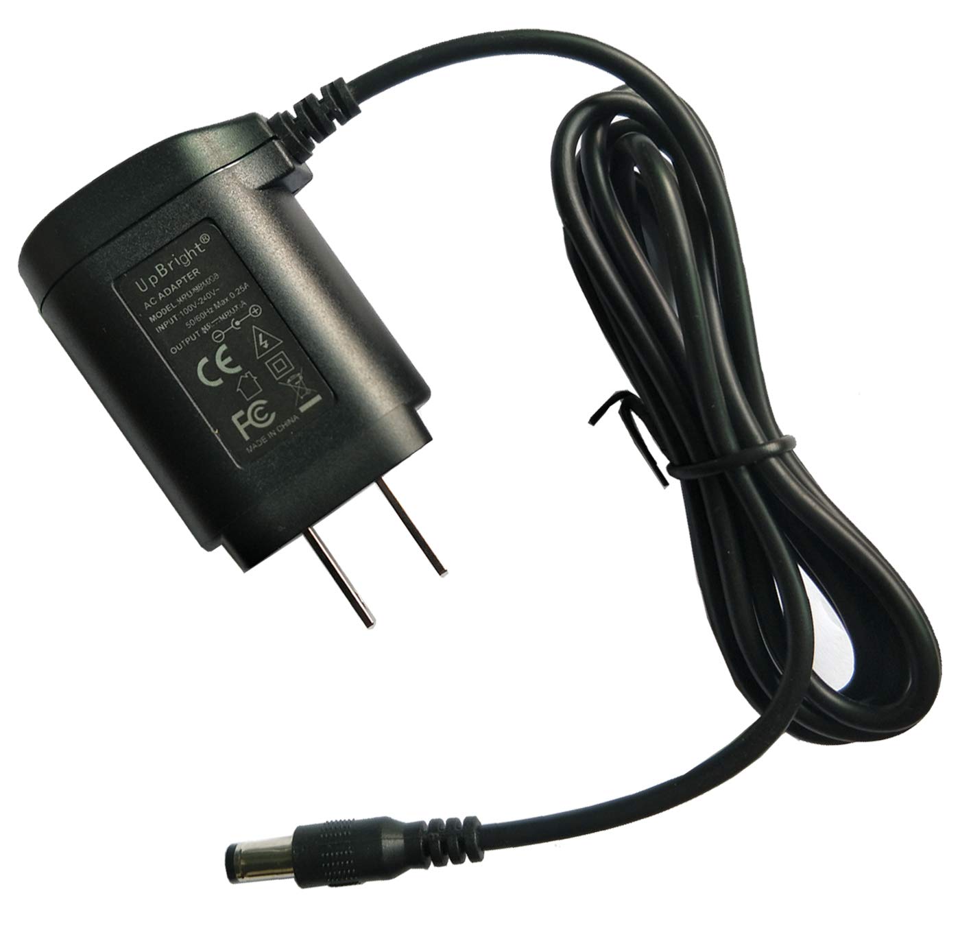 White Smoke UpBright AC Adapter Compatible with Andis Master MLC Cordless Clipper 74034 T-Outliner Lithium Ion Li Barber Trimmer ORL 74000 04987 74010 74067 12470 04991 SPA045120DU 4.5V DC Power Supply Charger