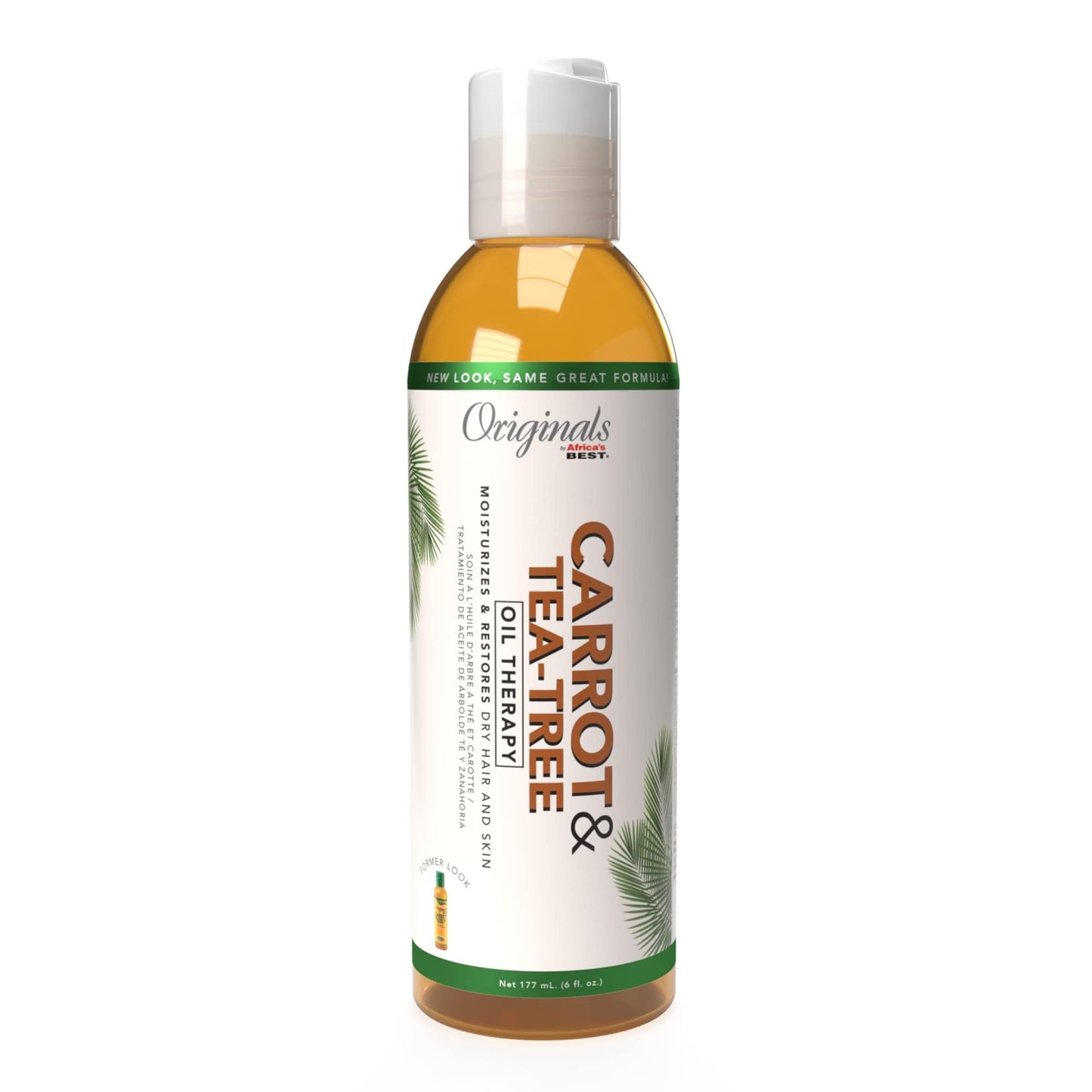 White Smoke Africa's Best Organics Carrot Tea Tree Oil 6 oz