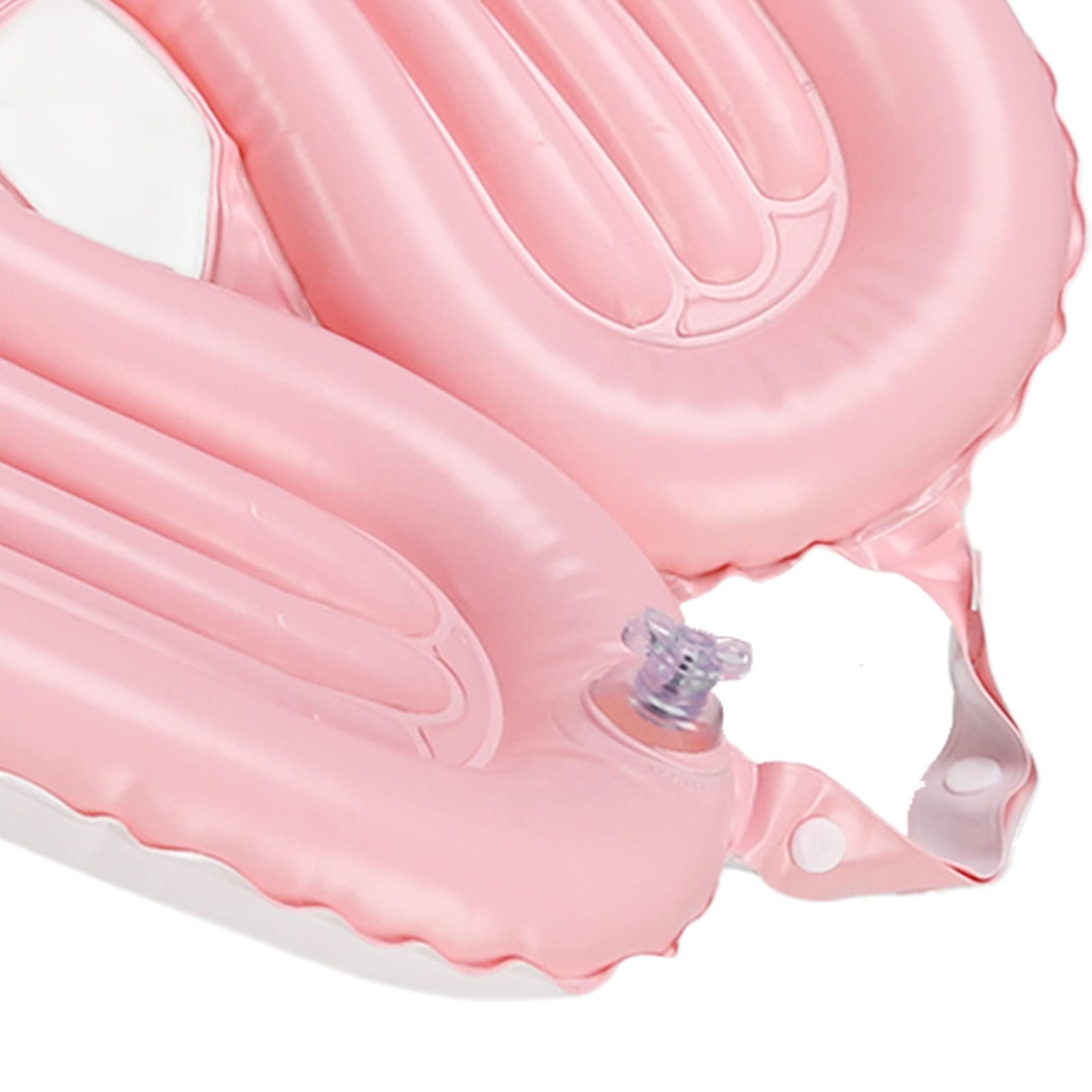 White Smoke Hair Shampoo Basin, Portable Hair Washing Tray Pink with Detachable Drain Hose for Home