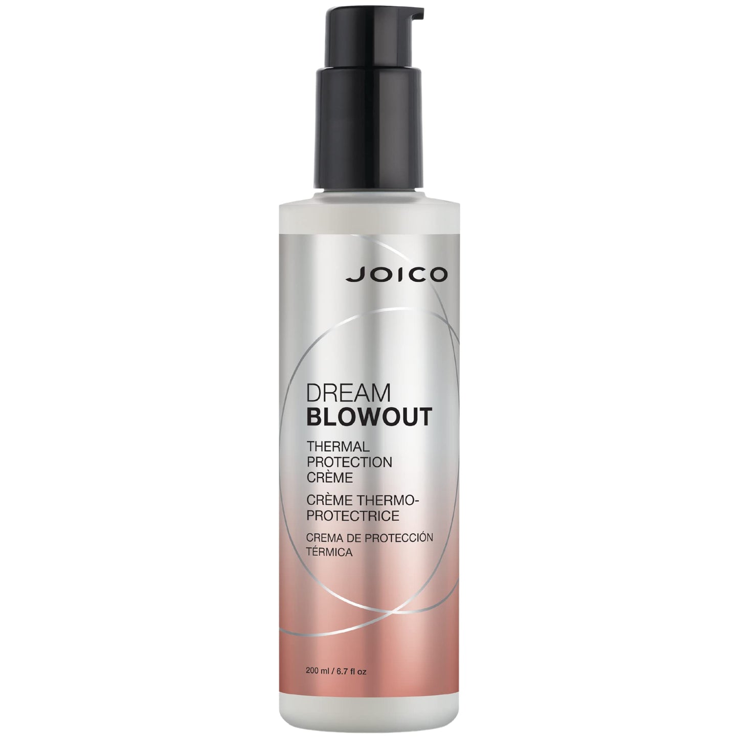 White Smoke Joico Dream Blowout Thermal Protection Crème | For Most Hair Types | Thermal Heat Protection | Control Frizz & Static | Faster Drying Time | Humidity Protection | Reduce Breakage | 6.7 Fl Oz