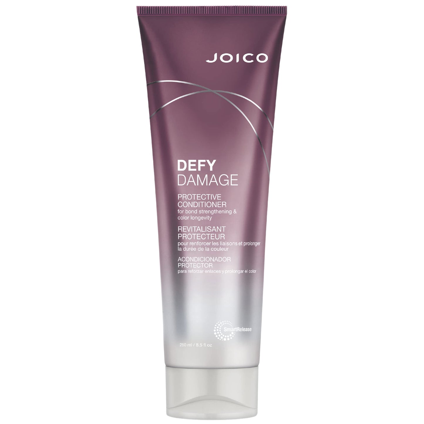 White Smoke Joico Defy Damage Protective Conditioner | For Color-Treated Hair | Strengthen Bonds & Preserve Hair Color | With Moringa Seed Oil & Arginine | 8.5 Fl Oz