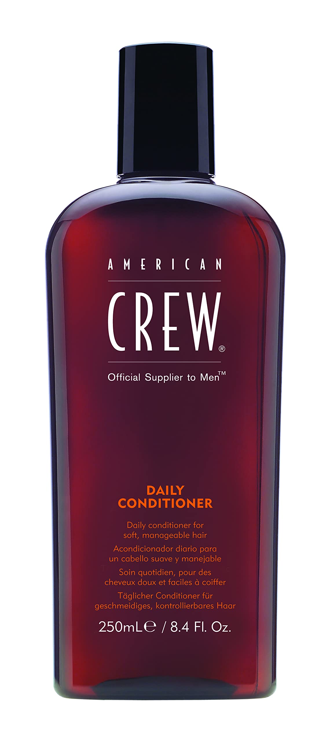 White Smoke Men's Conditioner by American Crew, Daily Conditioner for Soft, Manageable Hair, 15.2 Oz
