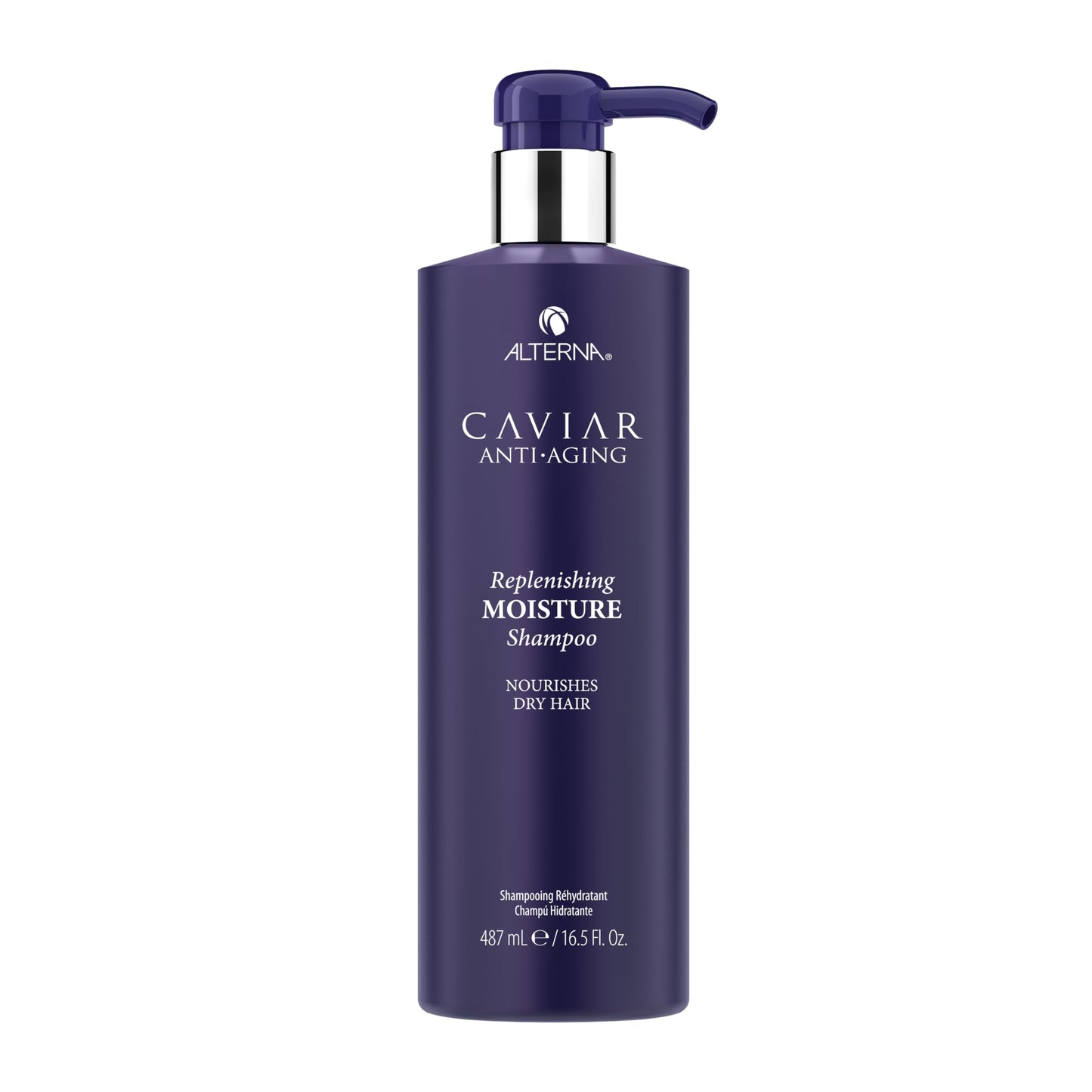 Dark Slate Gray Alterna Haircare Caviar Anti-Aging Replenishing Moisture Shampoo, 16.5 Oz