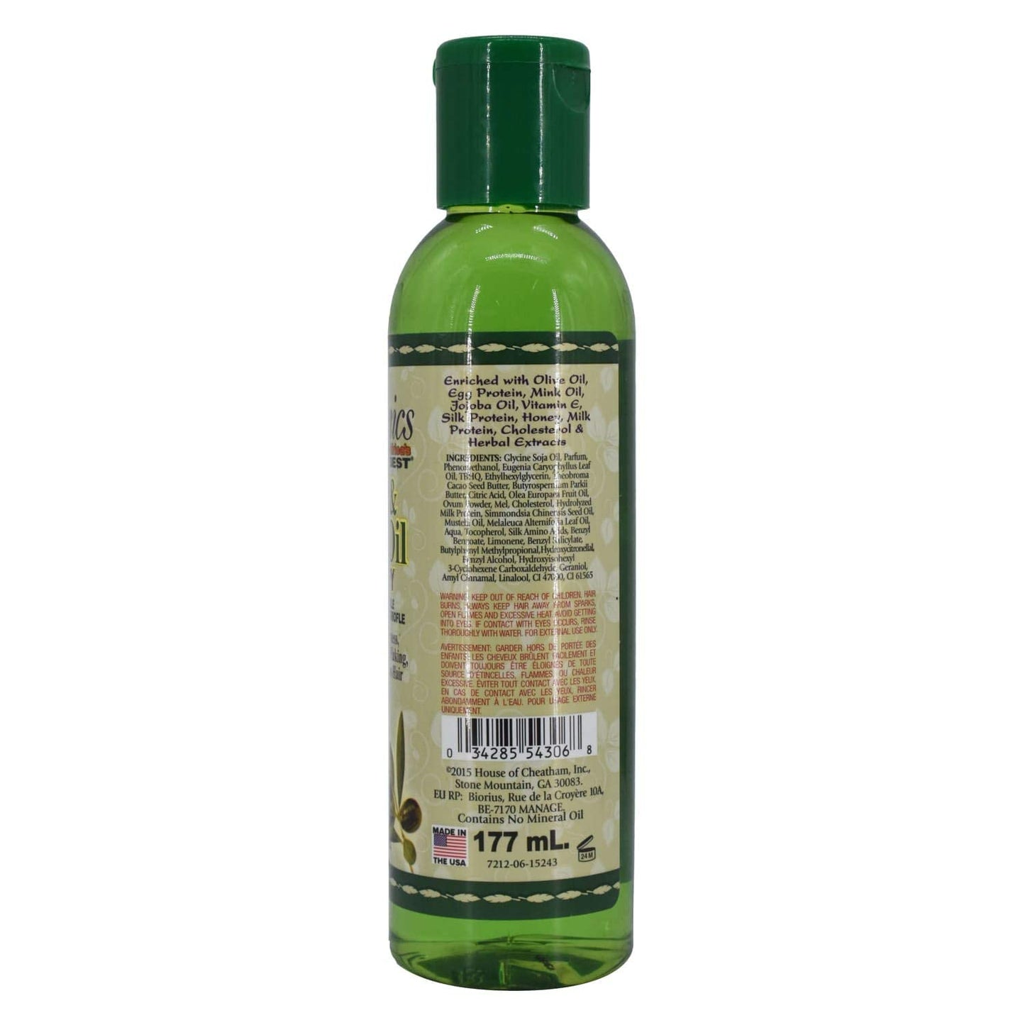White Smoke Africas Best Orig Olive & Clove Oil Therapy 6 Ounce (177ml)