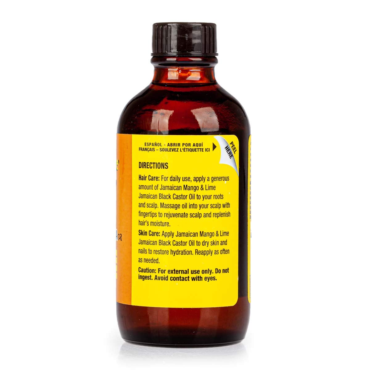 White Smoke [JAMAICAN MANGO&LIME] PURE ORGANIC BLACK CASTOR OIL TREATMENT MANGO PAPAYA 4OZ