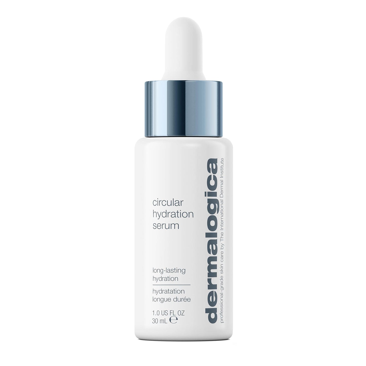 White Smoke Dermalogica Circular Hydration Face Serum with Hyaluronic Acid - Deep Hydrating and Long Lasting, 1 fl oz