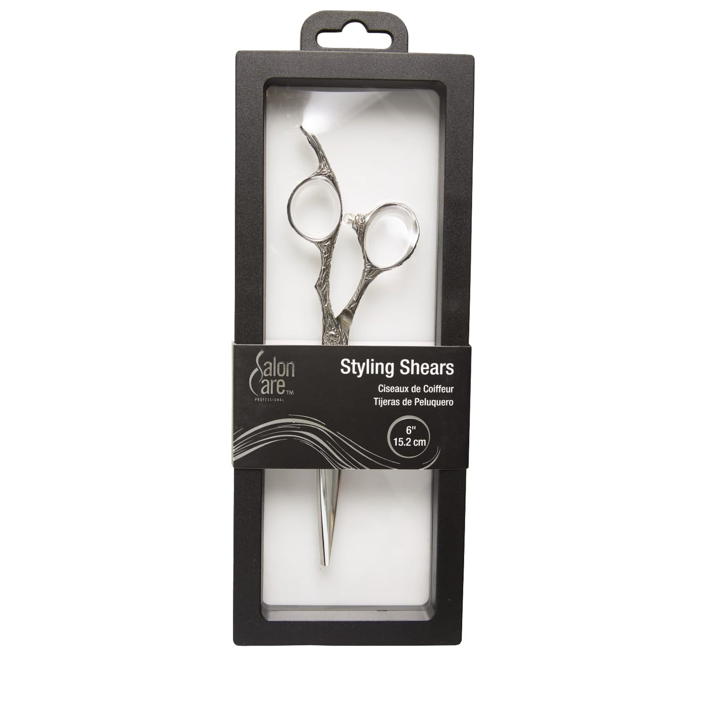 Lavender Salon Care Carved Styling Shears