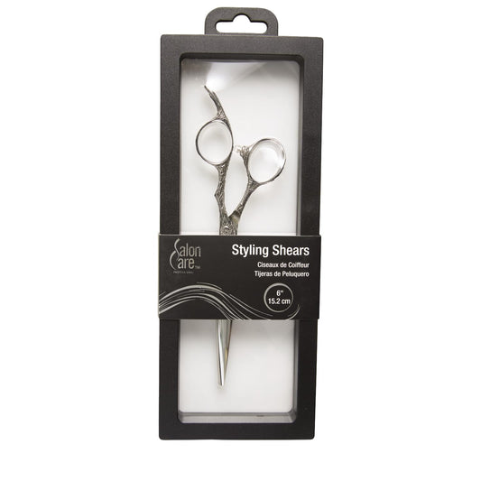 Lavender Salon Care Carved Styling Shears