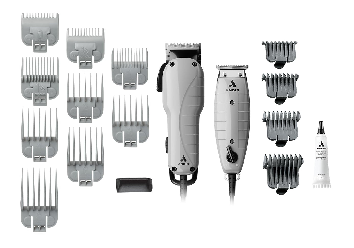 White Smoke Andis Professional Barber Combo Clipper Set (Pack of 1)