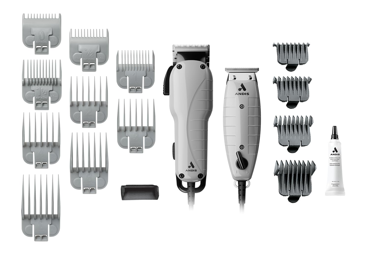 White Smoke Andis Professional Barber Combo Clipper Set (Pack of 1)