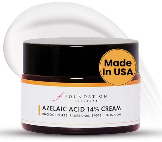 White Smoke Foundation Skincare Azelaic Acid for Face 14% (1 Fl Oz) – Dermatologist Formula for Uneven and Blemish-Prone Skin, Supports Balanced Tone & Smooth Texture for Men & Women