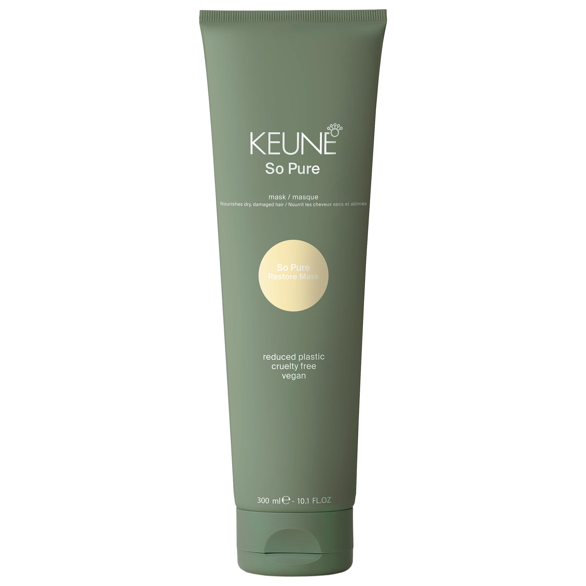 White Smoke Keune SoPureRestore Mask 300ml - maschera nutriente capelli danneggiati