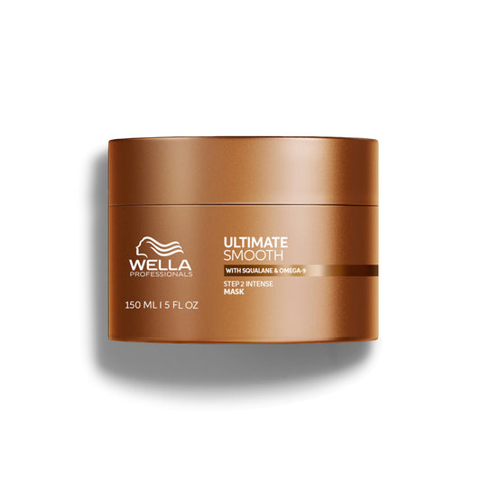 Light Slate Gray Wella Professionals ULTIMATE SMOOTH Intense Mask | Nourishing Treatment for Dry & Frizzy Hair | With Squalane & Omega 9 | 5 Fl Oz