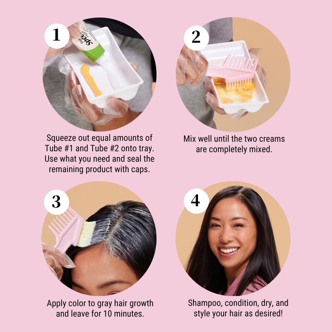 Pink Bigen Speedy Conditioning Color Refill: 5 Deep Chestnut - 3 Pack