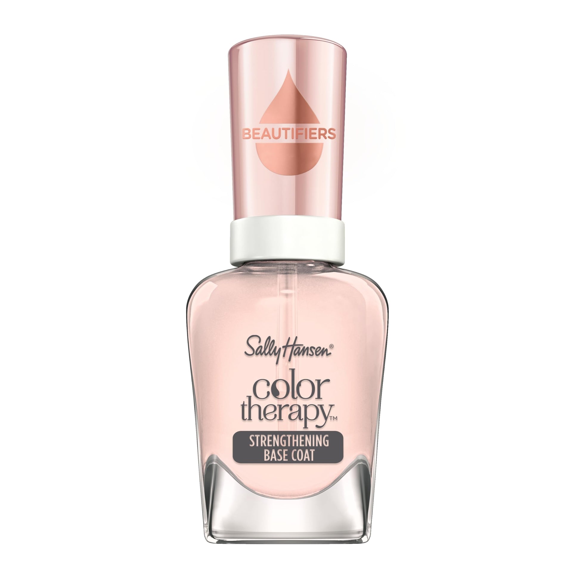 White Smoke Sally Hansen Nail Treatment Color Therapy™ Base Coat | Infused with Argan Oil | Long Lasting, Healthy Nails, Strengthening & Nourishing