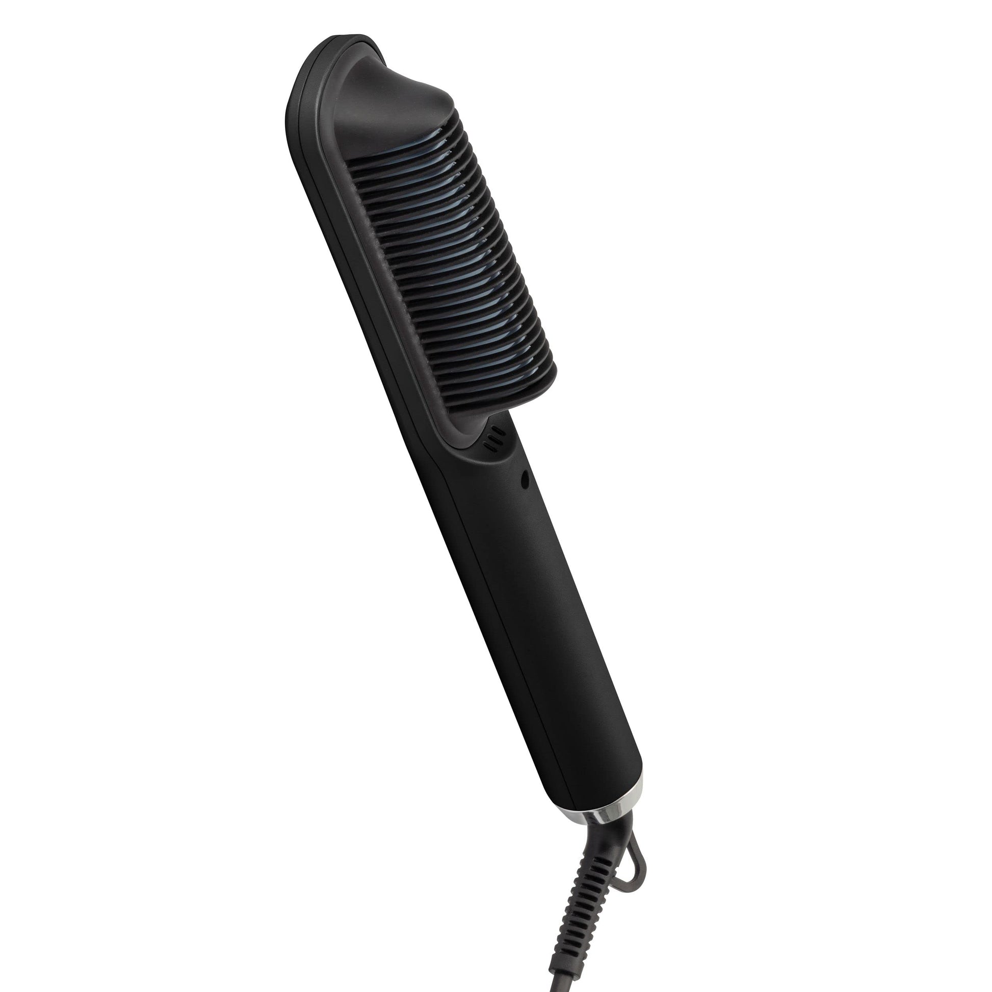 White Smoke GAMMA+ Ceramic Hot Brush with Cool Touch Technology Reduces Frizz, Static, and Straightens Hair