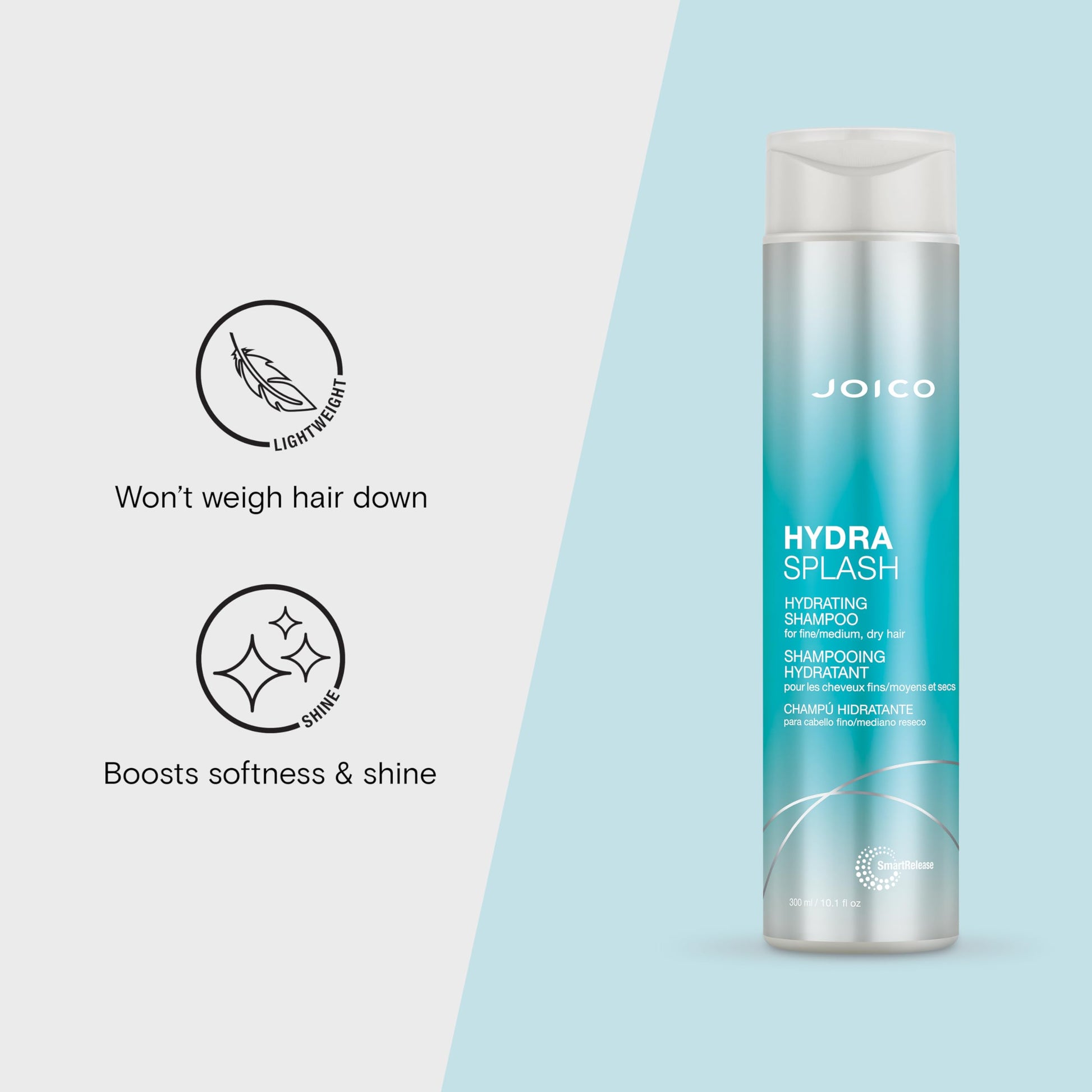 Lavender HydraSplash Hydrating Shampoo | For Fine, Medium, Dry Hair | Replenish Moisture | Add Hydration & Softness | With Sea Kelp & Coconut Water | 10.1 Fl Oz