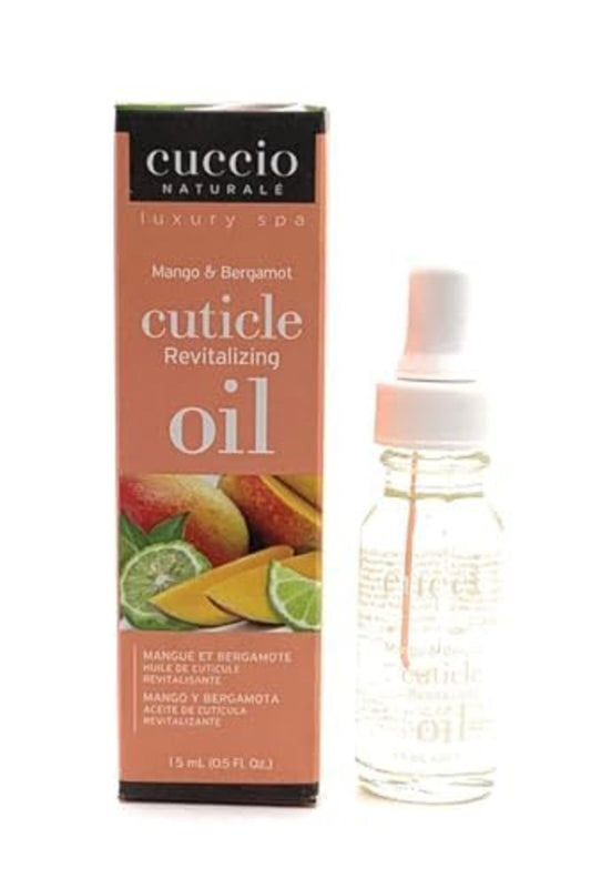 White Smoke Cuccio Naturale Mango & Bergamot Revitalizing Cuticle Oil – Hydrating Overnight Cuticle Repair – Remedy for Damaged Skin & Thin Nails – Paraben & Cruelty-Free Formula – 0.5 Oz