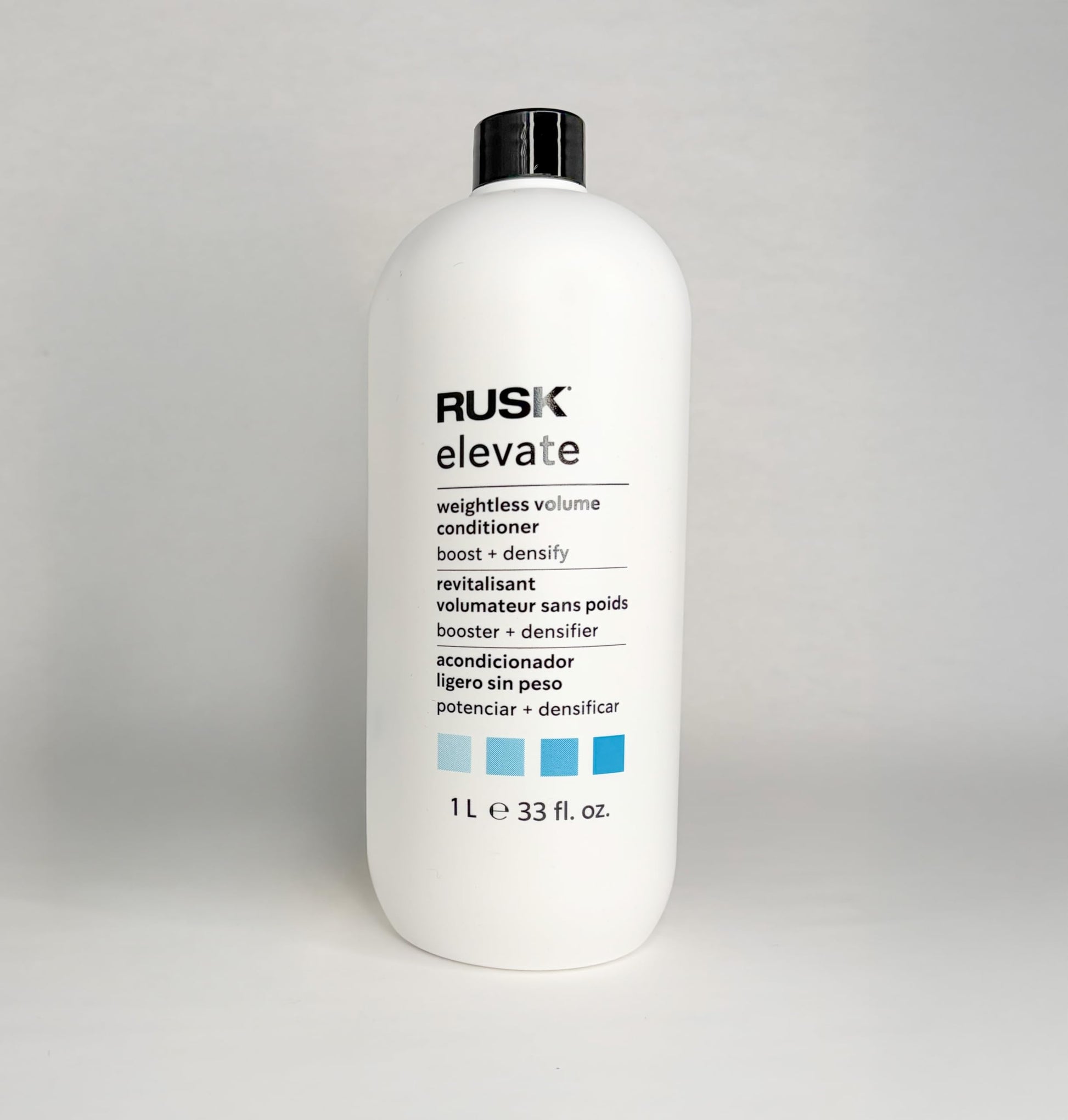 Gray RUSK Elevate Weightless Volume Conditioner 33 oz.
